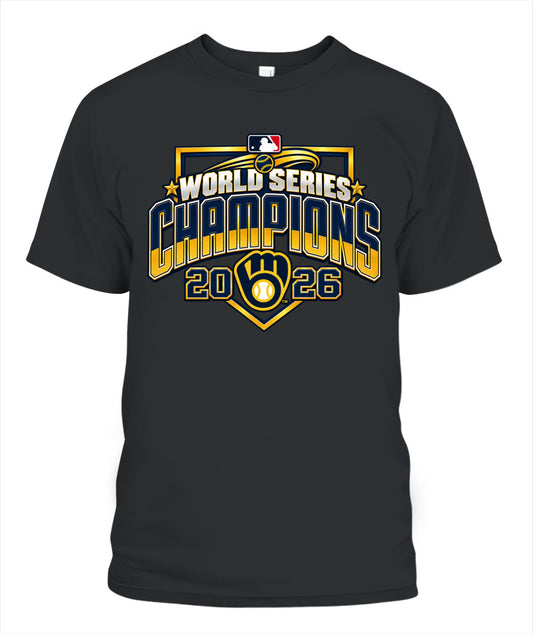 World Series Champions Brewers Shirt Unisex T-Shirt Black