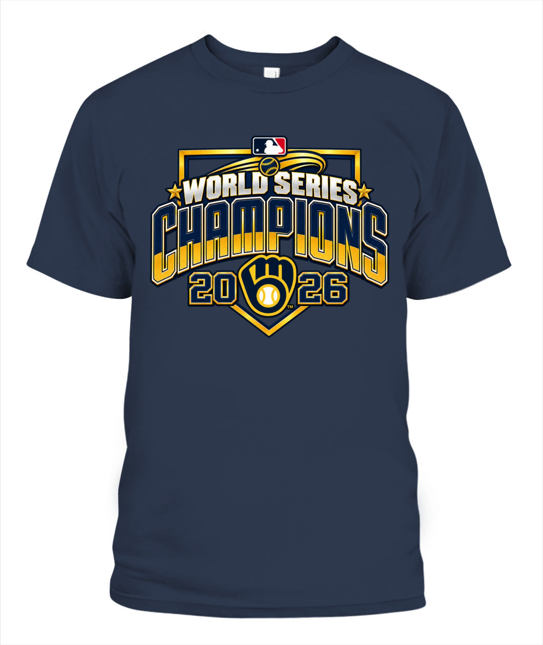 World Series Champions Brewers Shirt Unisex T-Shirt Navy