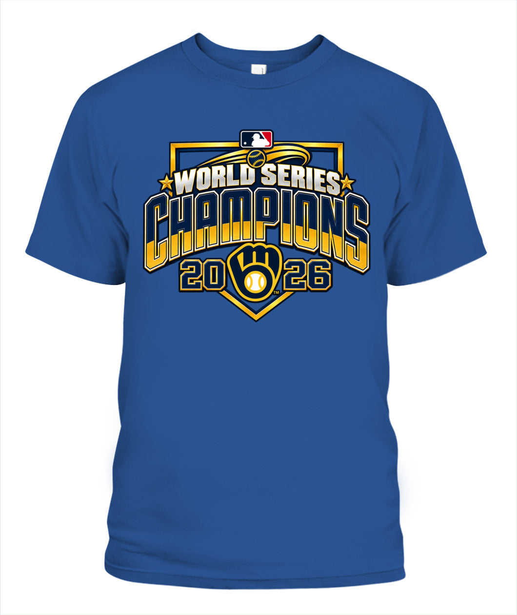 World Series Champions Brewers Shirt Unisex T-Shirt Royal