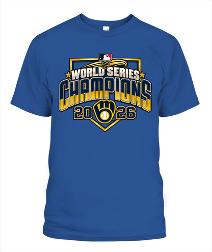 World Series Champions Brewers Shirt Unisex T-Shirt Royal