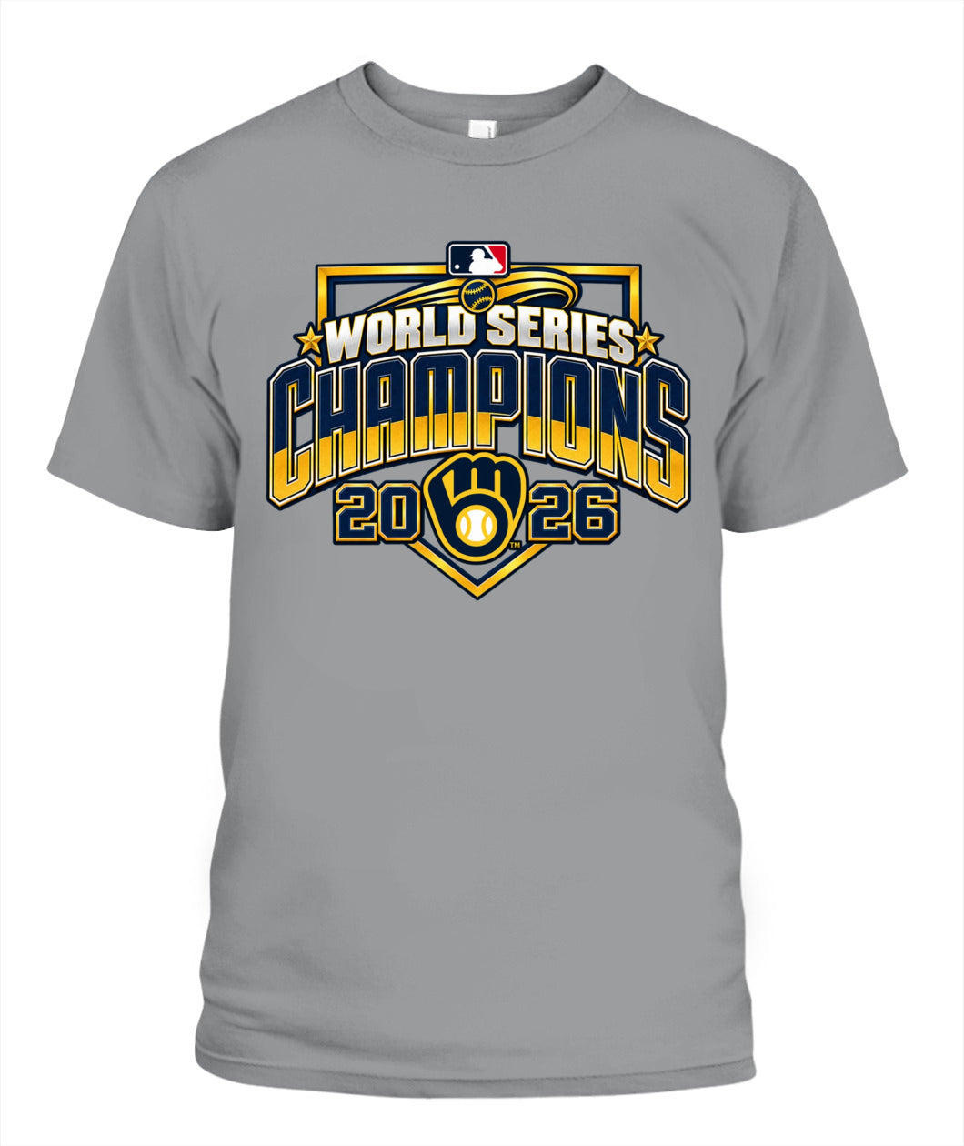 World Series Champions Brewers Shirt Unisex T-Shirt Sport Grey