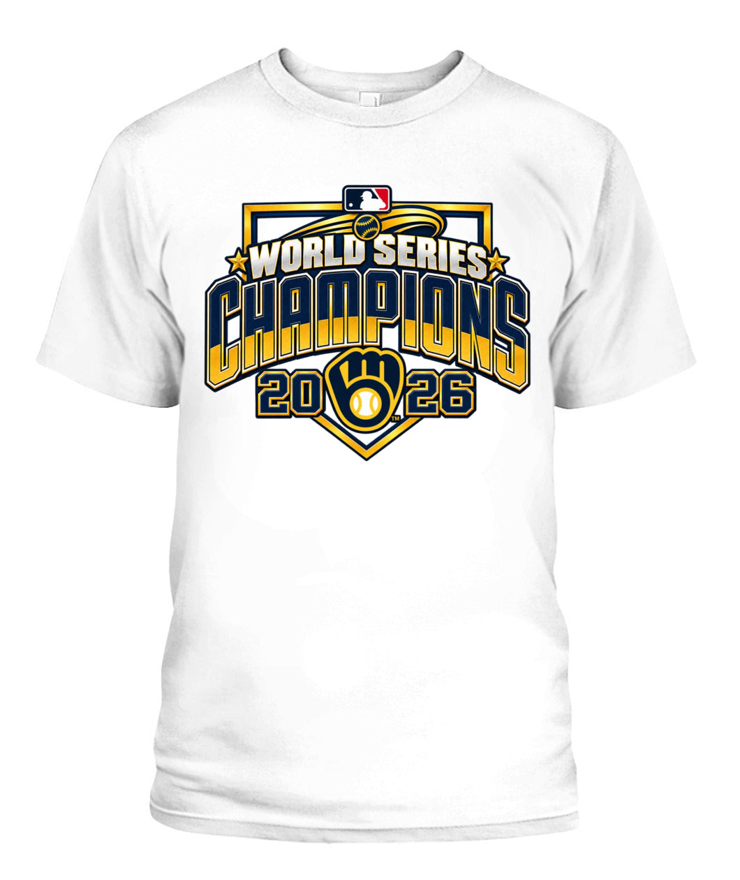 World Series Champions Brewers Shirt Unisex T-Shirt White