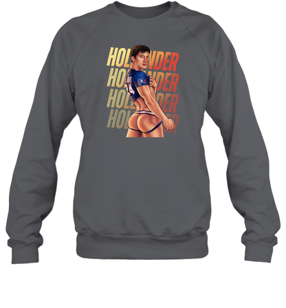 WarningPrint Gay Shane Hollander Tee Sweatshirt Charcoal Apparel