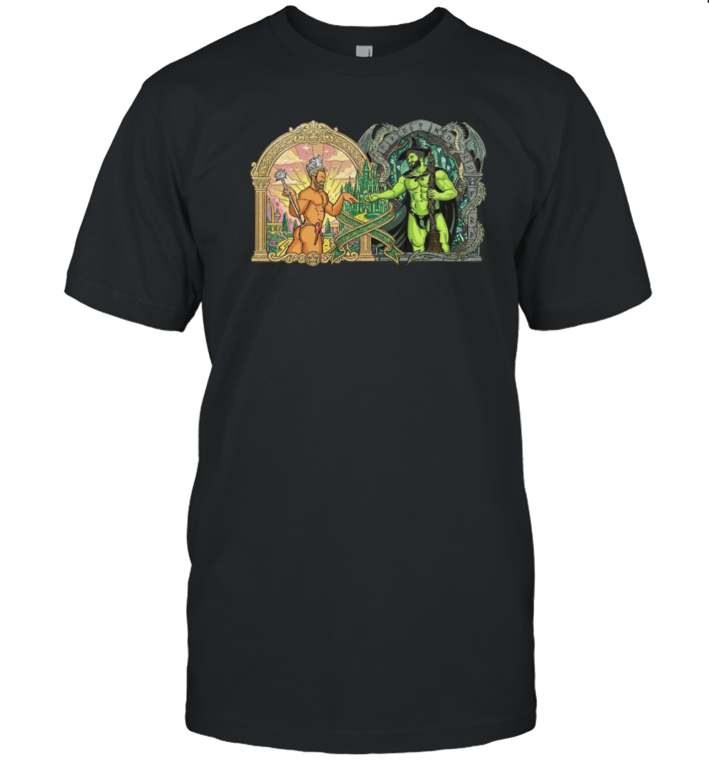 WarningPrint Witches Pride T-Shirt Black Apparel
