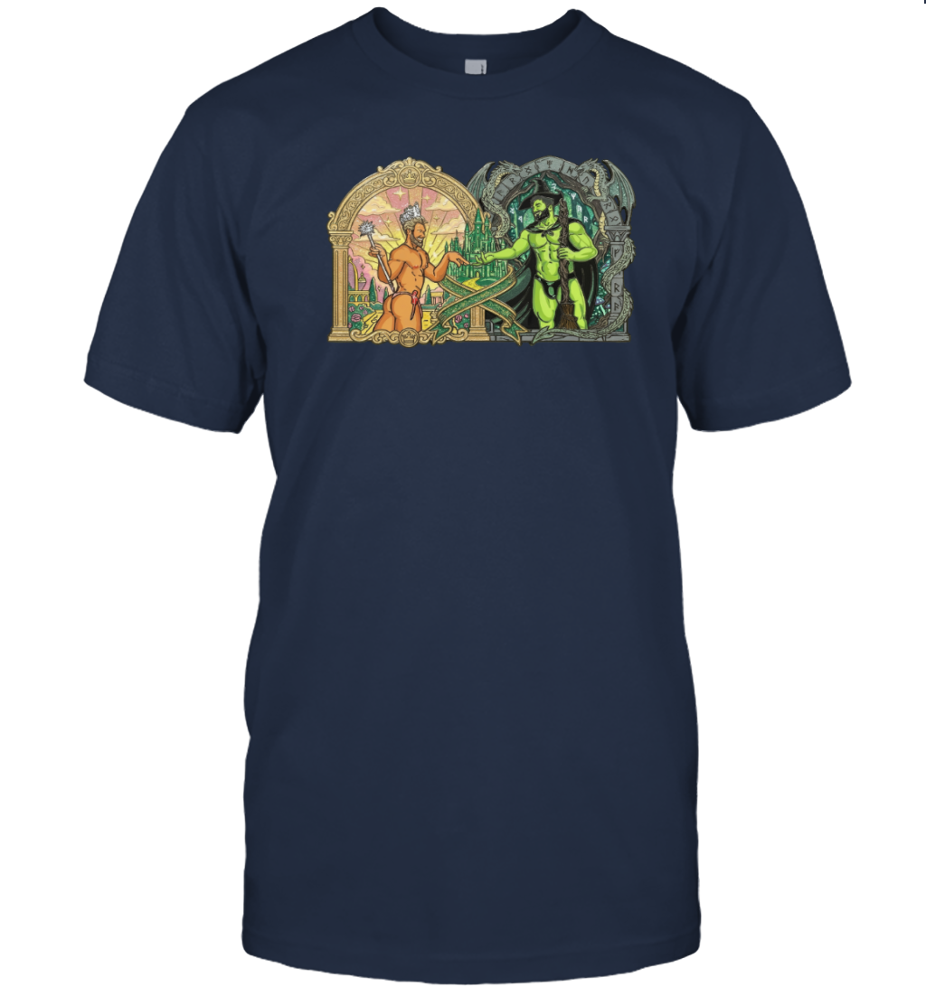WarningPrint Witches Pride T-Shirt Navy Apparel