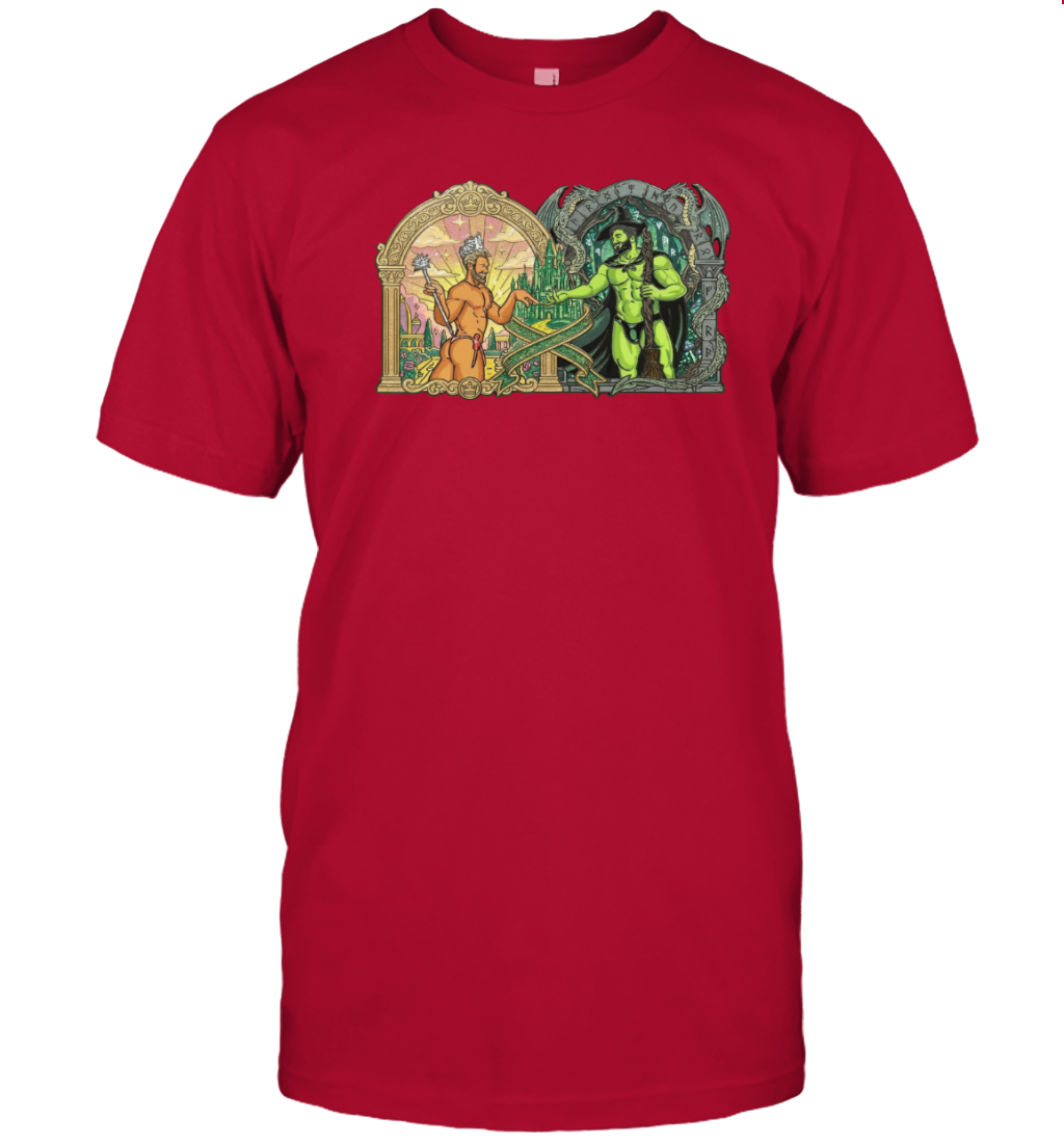 WarningPrint Witches Pride T-Shirt Red Apparel