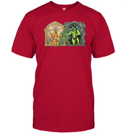 WarningPrint Witches Pride T-Shirt Red Apparel