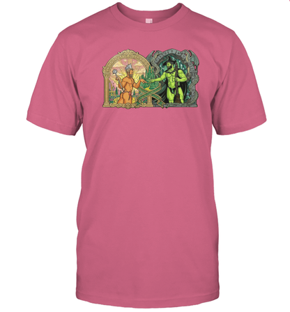 WarningPrint Witches Pride T-Shirt Safety Pink Apparel