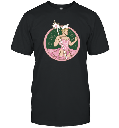 WarningPrint Gay Glinda Wicked T-Shirt Black Apparel