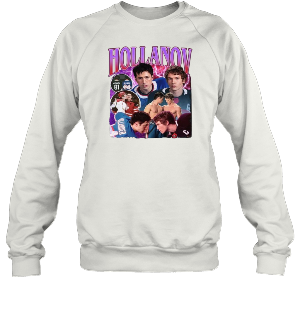 WarningPrint Hollanov Team Sweatshirt White Apparel