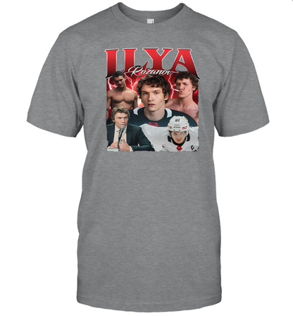 WarningPrint Ilya Rozanov T-Shirt Sport Grey Apparel