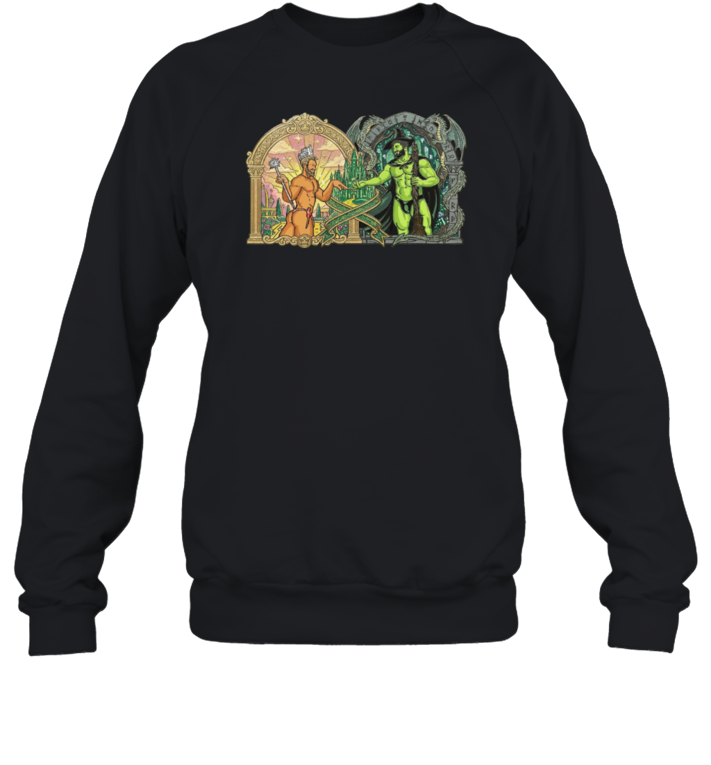 WarningPrint Witches Pride Sweatshirt Black Apparel