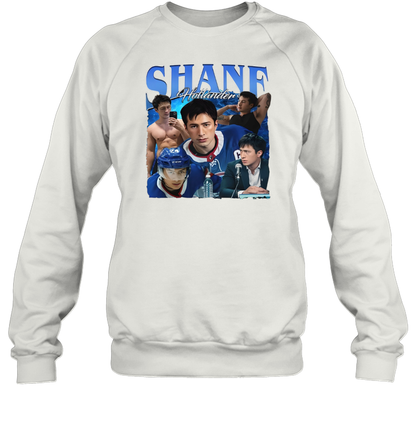 WarningPrint Shane Hollander Sweatshirt White Apparel