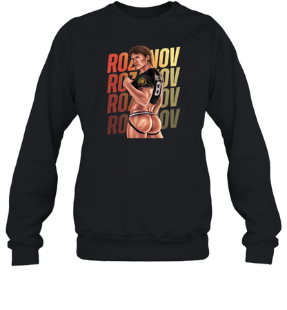 WarningPrint Gay Ilya Rozanov Tee Sweatshirt Black Apparel