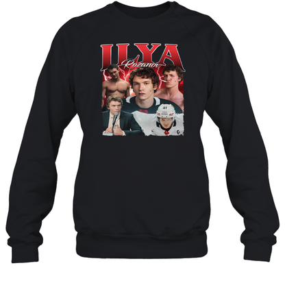 WarningPrint Ilya Rozanov Sweatshirt Black Apparel