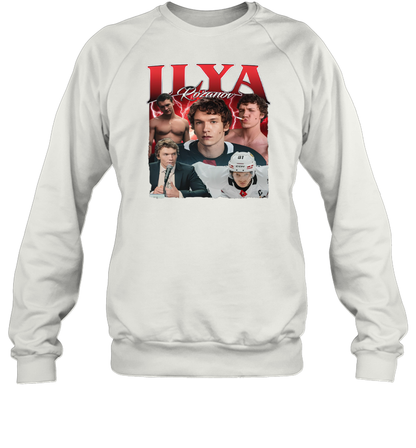 WarningPrint Ilya Rozanov Sweatshirt White Apparel