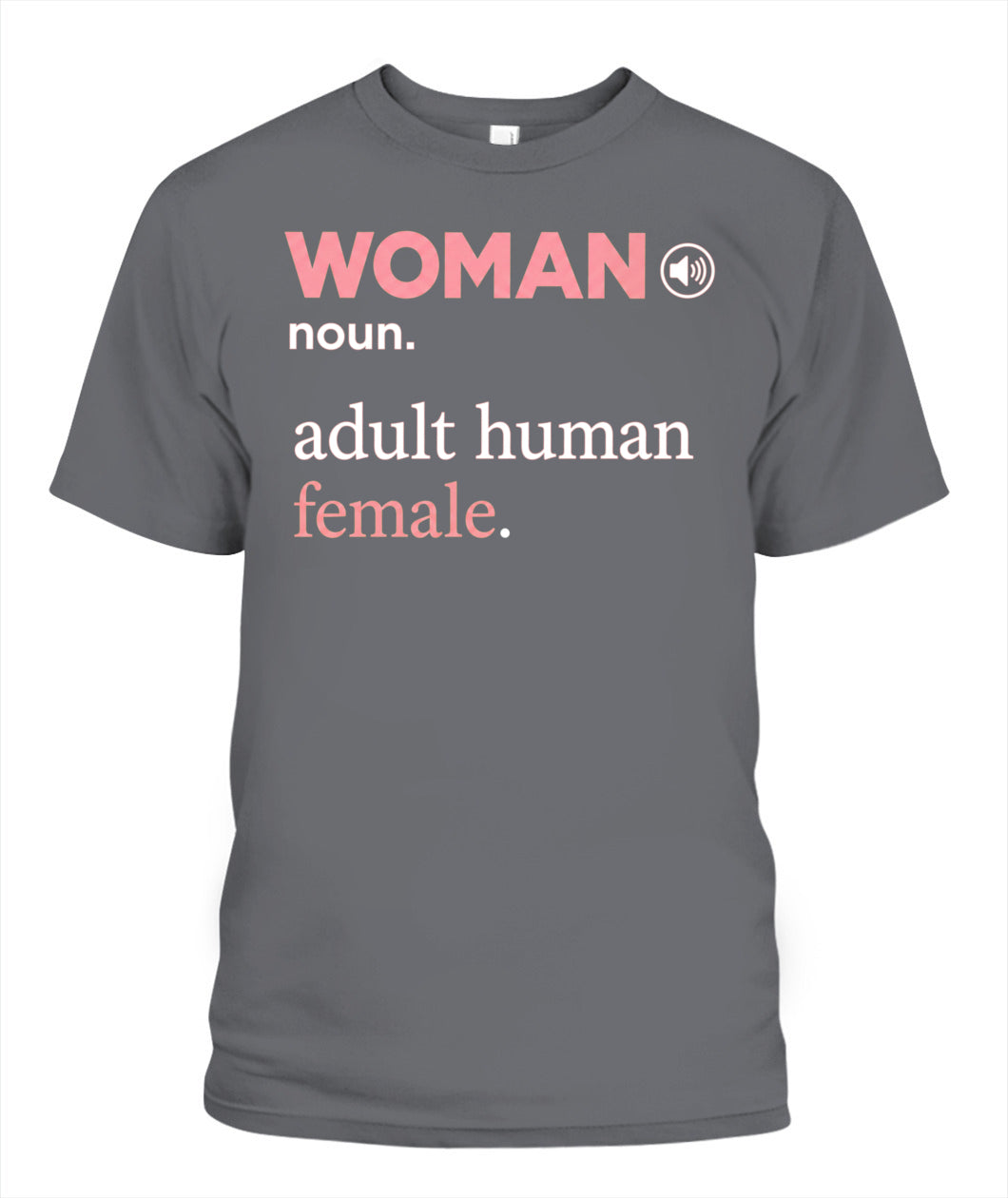 Woman Definition Enes Kanter Shirt Unisex T-Shirt Charcoal