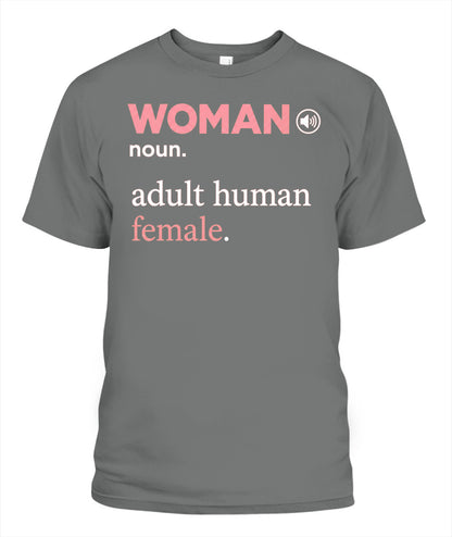 Woman Definition Enes Kanter Shirt Unisex T-Shirt Graphite Heather