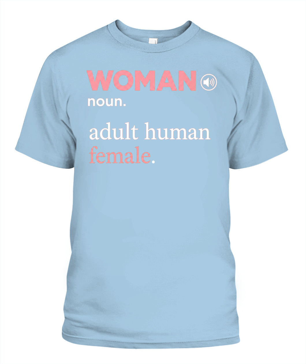 Woman Definition Enes Kanter Shirt Unisex T-Shirt Light Blue