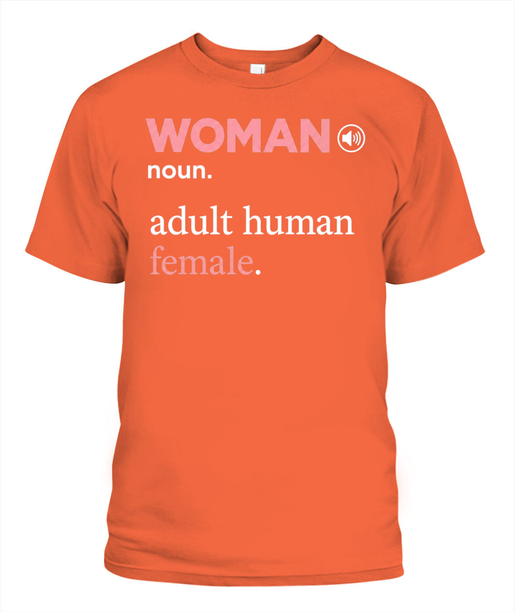 Woman Definition Enes Kanter Shirt Unisex T-Shirt Orange