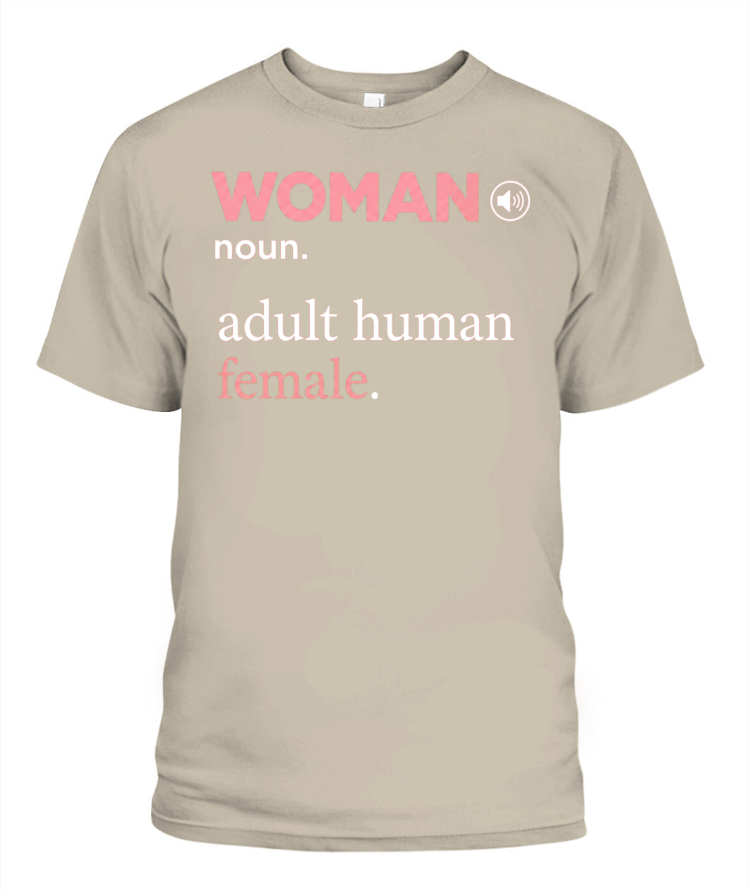 Woman Definition Enes Kanter Shirt Unisex T-Shirt Sand