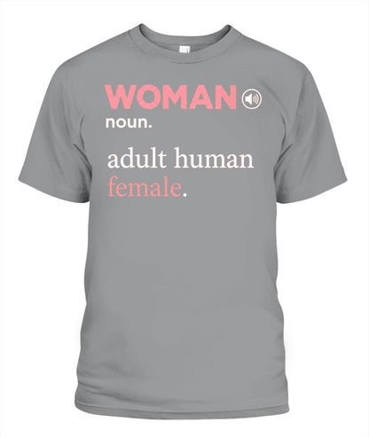 Woman Definition Enes Kanter Shirt Unisex T-Shirt Sport Grey