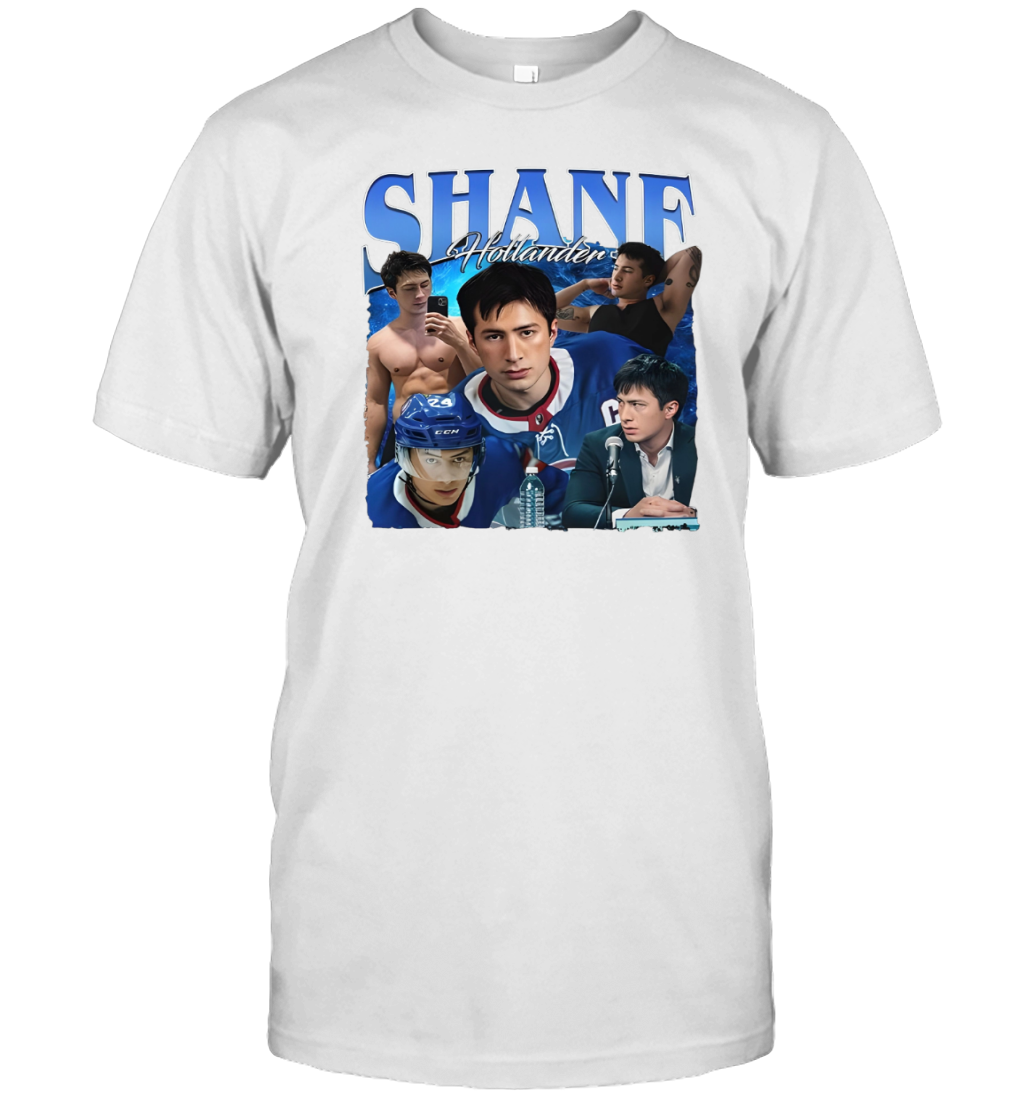 WarningPrint Shane Hollander T-Shirt White Apparel