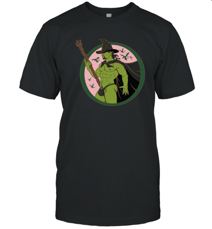 WarningPrint Gay Elphaba Wicked T-Shirt Black Apparel