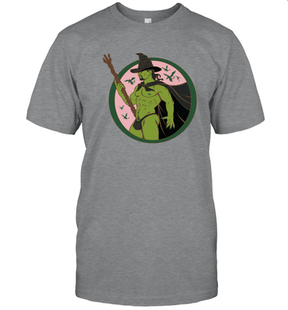 WarningPrint Gay Elphaba Wicked T-Shirt Sport Grey Apparel