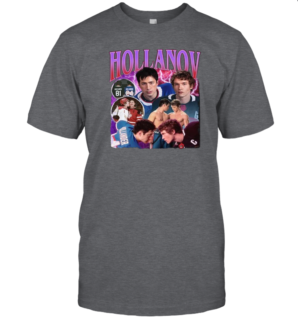 WarningPrint Hollanov Team T-Shirt Charcoal Apparel