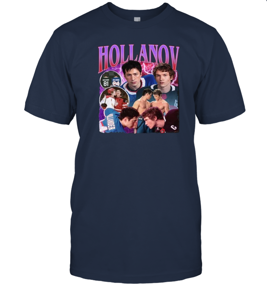 WarningPrint Hollanov Team T-Shirt Navy Apparel