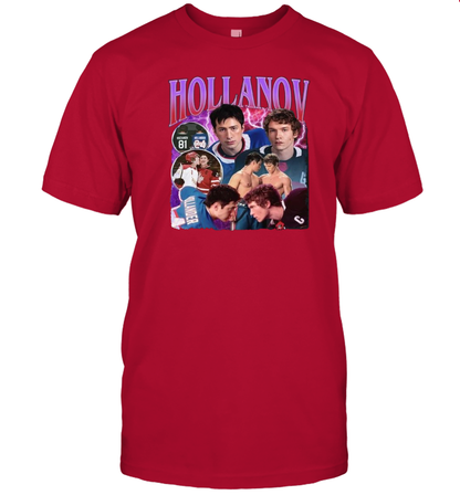 WarningPrint Hollanov Team T-Shirt Red Apparel