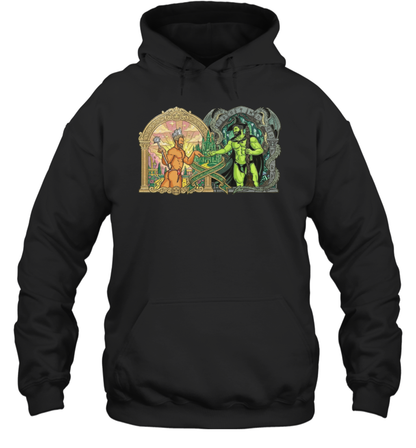WarningPrint Witches Pride Hoodie Black Apparel