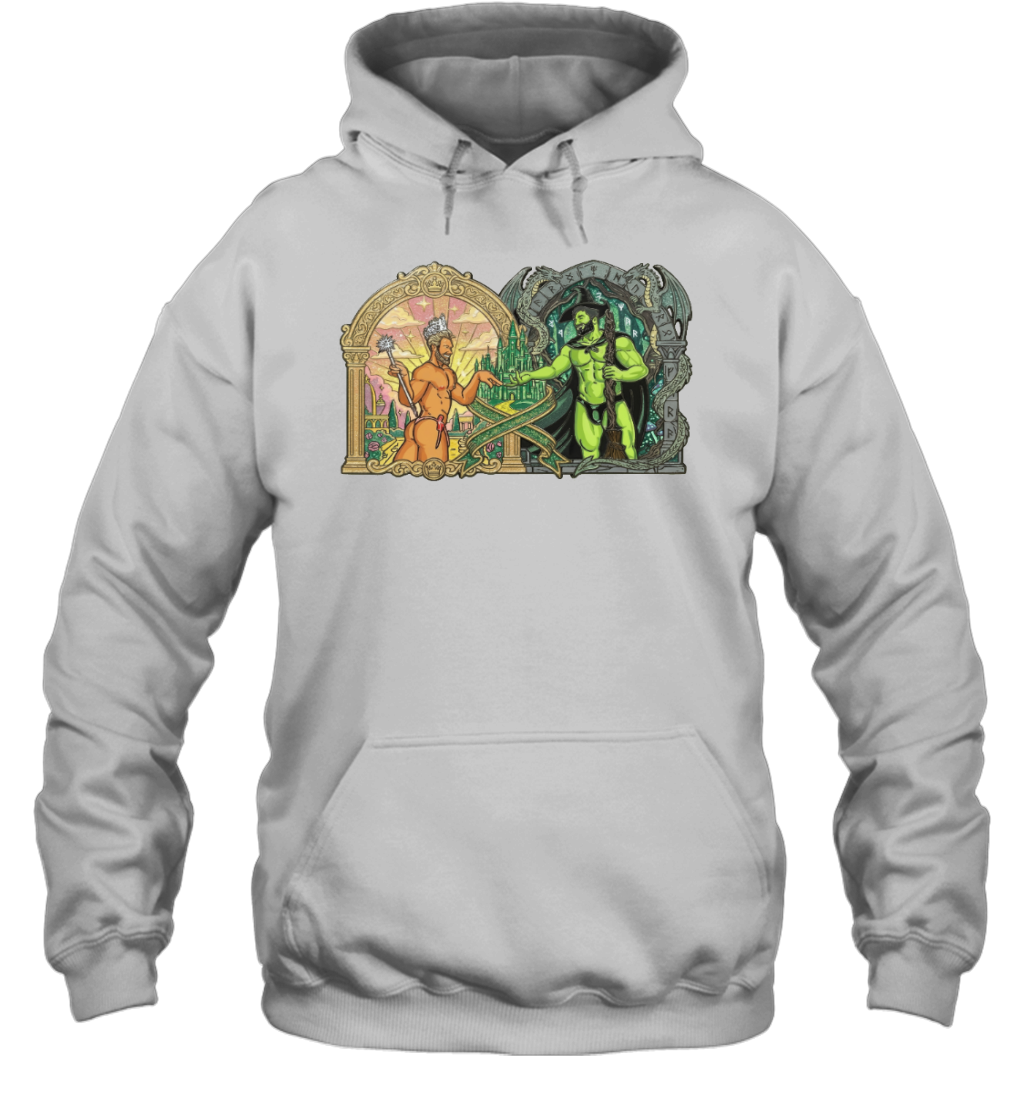 WarningPrint Witches Pride Hoodie White Apparel