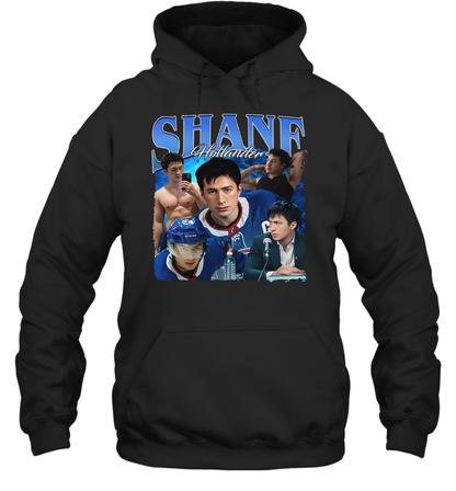 WarningPrint Shane Hollander Hoodie Black Apparel